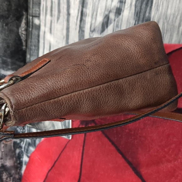 Fossil Brown Leather Tote Bag - Picture 8 of 11